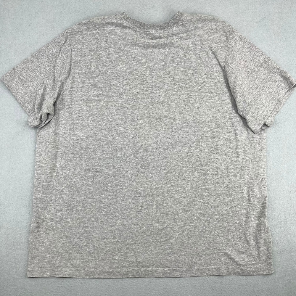 Nike Baseball‎ Graphic T-Shirt Mens XXL Heather Gray Short Sleeve Swoosh Tee - Picture 11 of 14